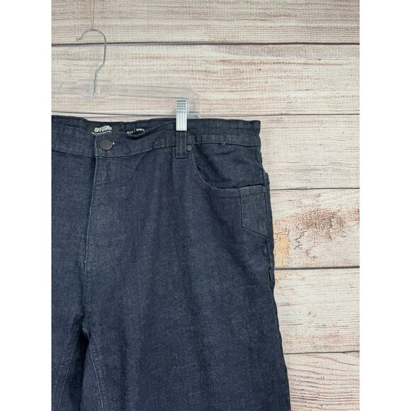 Off the Grid Hideout 2.0 Taper Fit Jeans Pants Mens 42x30 Blue Dark Wash - Picture 3 of 16